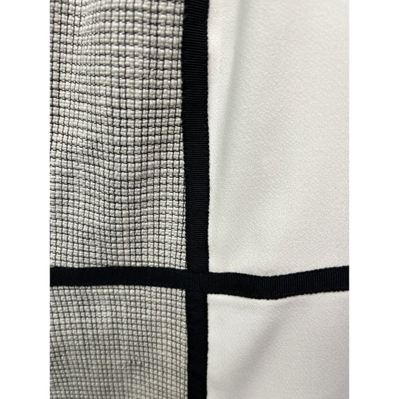 Ann Taylor Sleeveless Gray/black dress/ jumper. - Picture 4 of 7